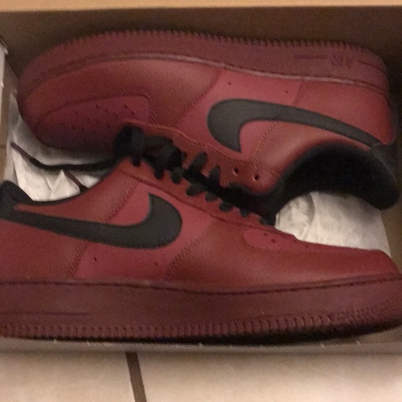 maroon air force ones